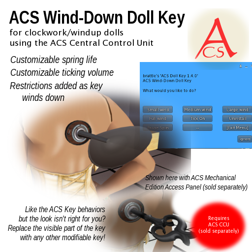 Wind-Down Doll Key